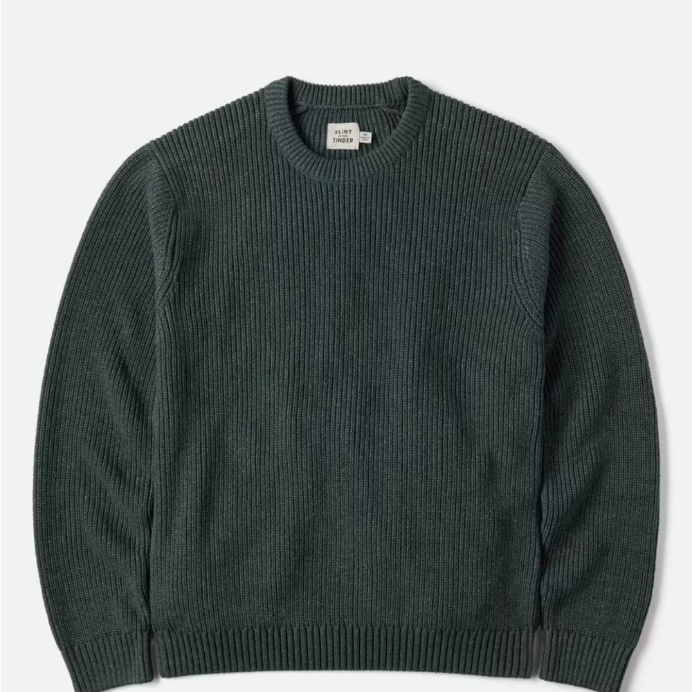 Bolinas Recycled Cotton Crew Neck Sweater